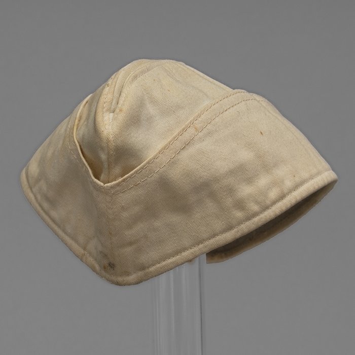 SP8 French made white Kriegsmarine EM overseas cap — image 10