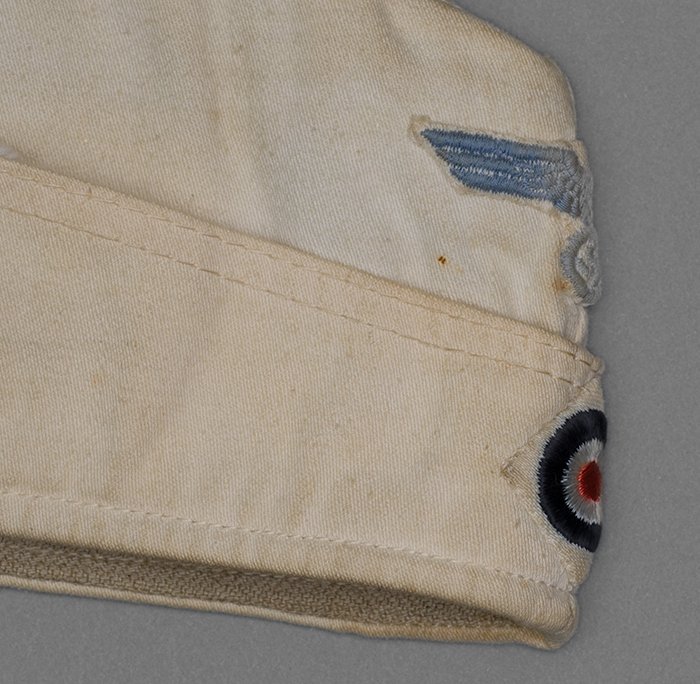 SP8 French made white Kriegsmarine EM overseas cap — image 12