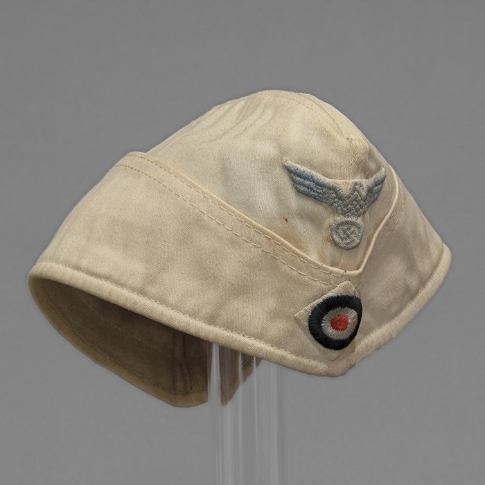 SP8 French made white Kriegsmarine EM overseas cap — image 8