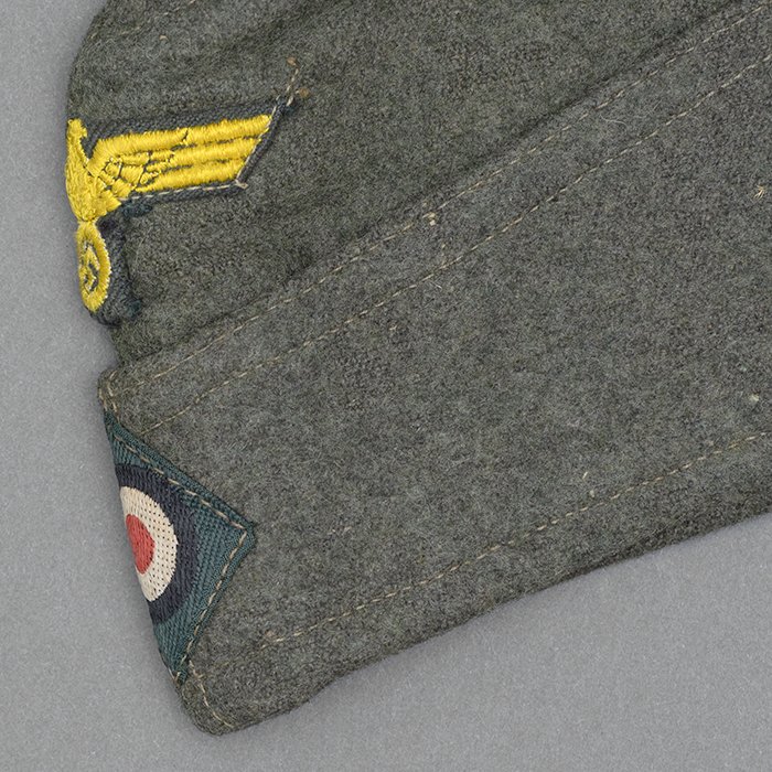 SP10 Later issue Kriegsmarine coastal artillery EM overseas cap — image 12