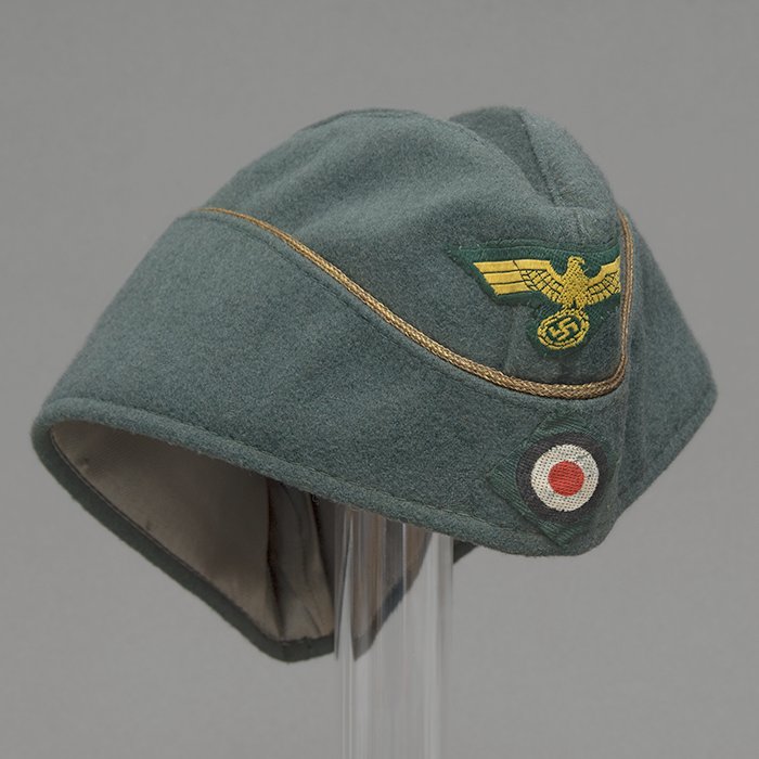 SP14 Privately made Kriegsmarine Coastal Artillery officer's overseas cap — image 8