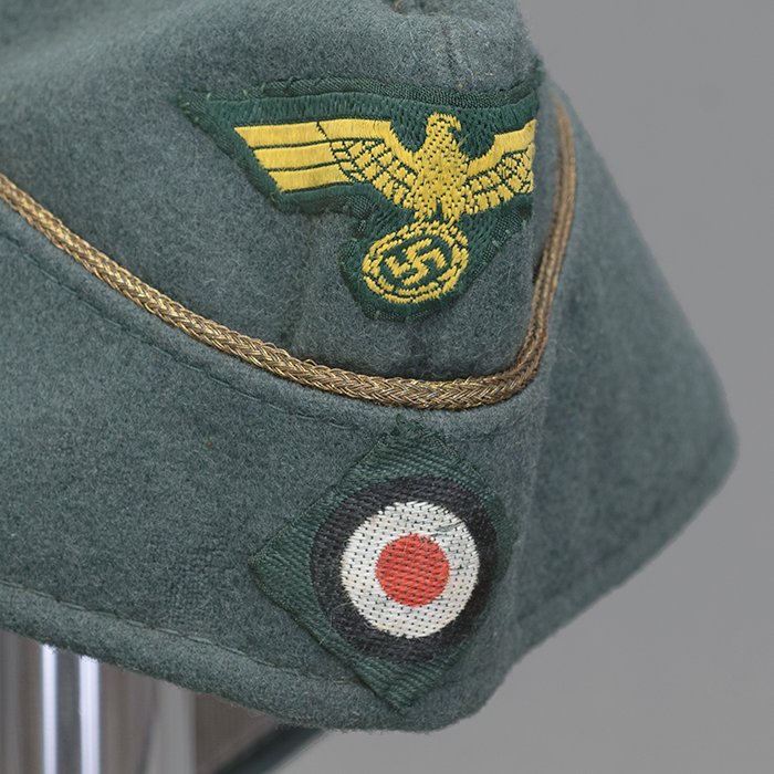 SP14 Privately made Kriegsmarine Coastal Artillery officer's overseas cap — image 9
