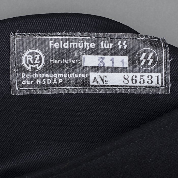 JS6 First pattern SS officer M40 cap — image 22