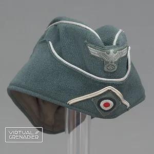 JS7 Privately made Heer Infanterie officer's overseas cap
