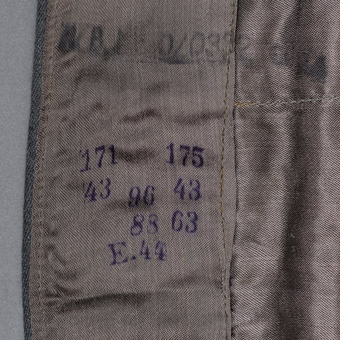 RAS59 Service worn Heer M44 service blouse for an Infanterie EM in gabardine fabric — image 25