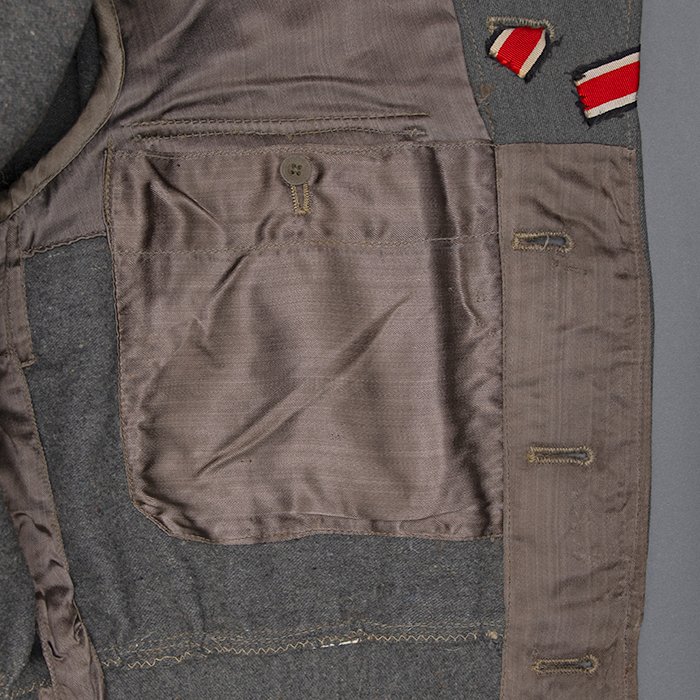 RAS59 Service worn Heer M44 service blouse for an Infanterie EM in gabardine fabric — image 26