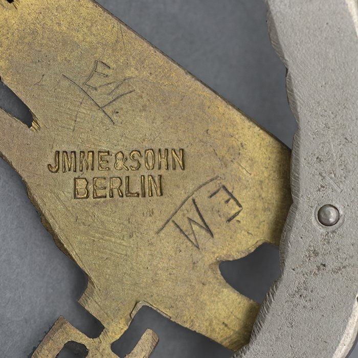 HB5 Personalized early quality Luftwaffe Fallschirmjäger qualification badge by Imme & Sohn — image 7