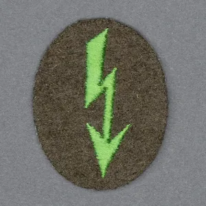 JDE41 Heer Panzergrenadier signal blitz for the tropical overcoat