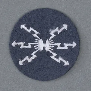 JDE2 Luftwaffe master radio operators sleeve trade insignia
