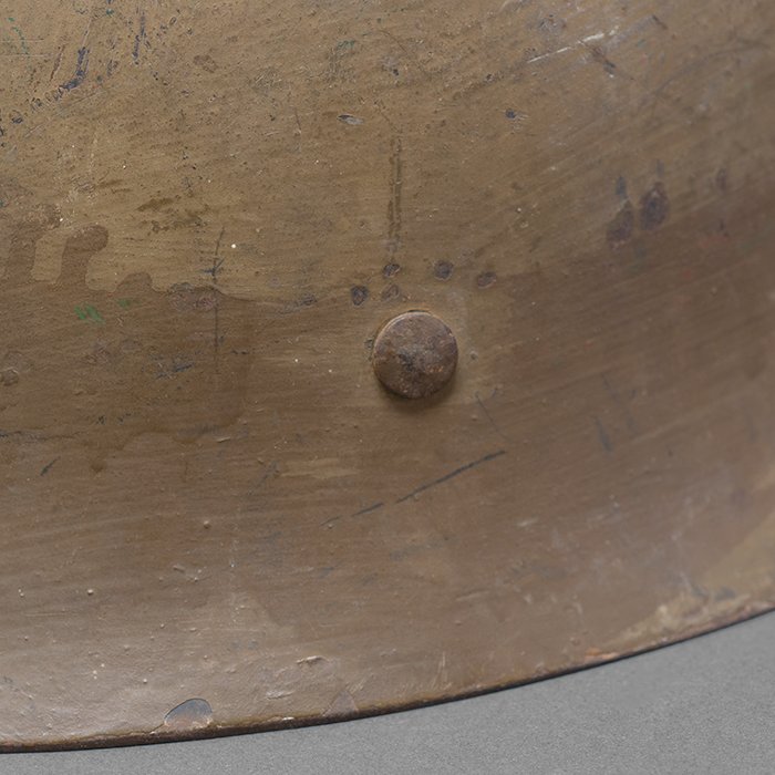 TI2 Imperial Japanese Army Type 90 combat helmet with cover and veteran related items — image 25