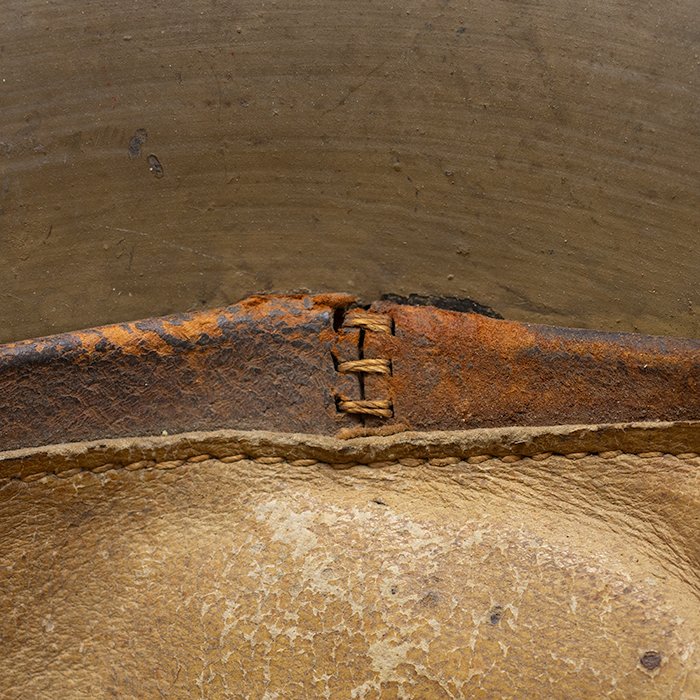 TI2 Imperial Japanese Army Type 90 combat helmet with cover and veteran related items — image 28