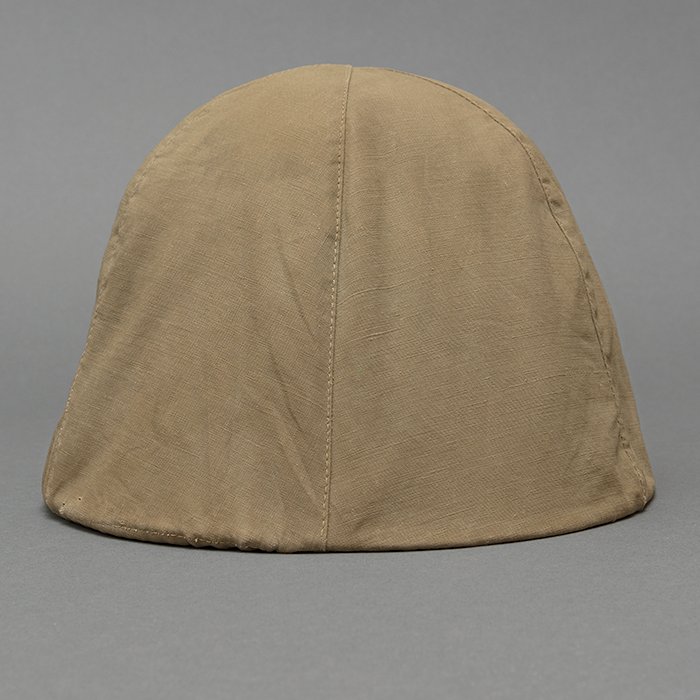 TI2 Imperial Japanese Army Type 90 combat helmet with cover and veteran related items — image 8