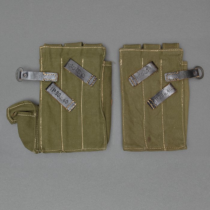 HB3 Pair of service used MP40 magazine pouches, clg 43 — image 7