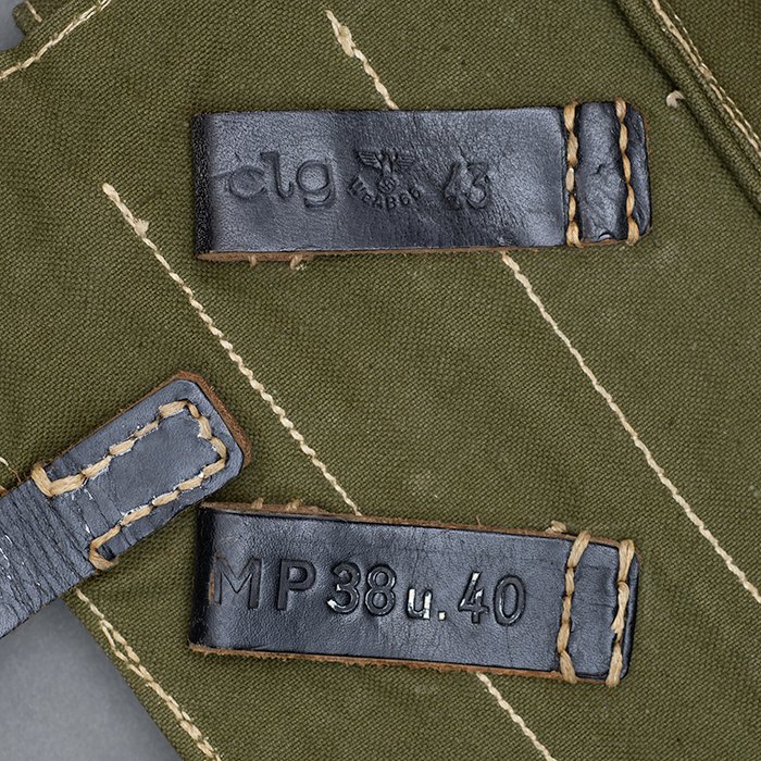 HB3 Pair of service used MP40 magazine pouches, clg 43 — image 9