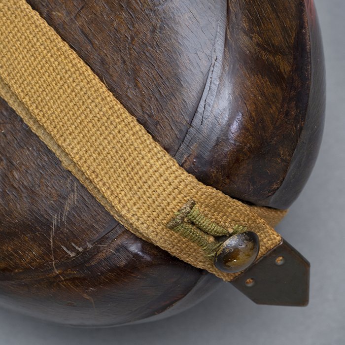 JDE94 Heer M31 issue plastic impregnated wood water bottle with plastic cup — image 11