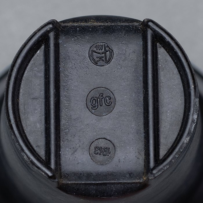 JDE94 Heer M31 issue plastic impregnated wood water bottle with plastic cup — image 12