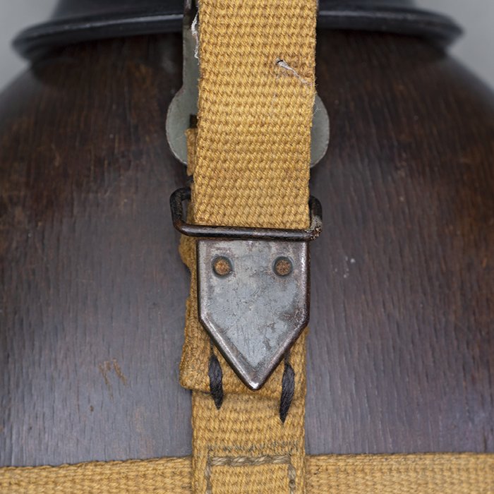 JDE94 Heer M31 issue plastic impregnated wood water bottle with plastic cup — image 3