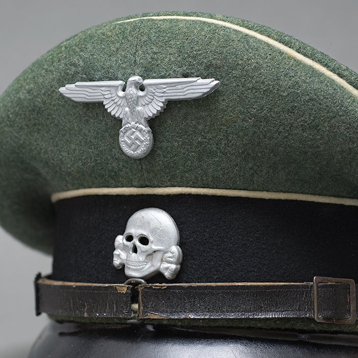 HT7 Appealing Waffen-SS Infanterie EM visored cap — image 3