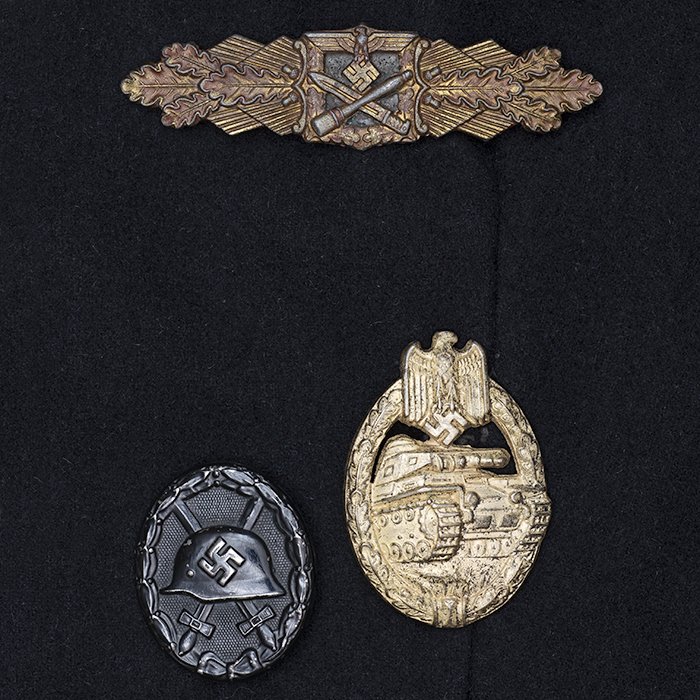 HT3 Partially restored mid war Waffen-SS contract black Panzer wrap for an SS-Obertscharführer in 2. SS-Panzerdivision Das Reich — image 23