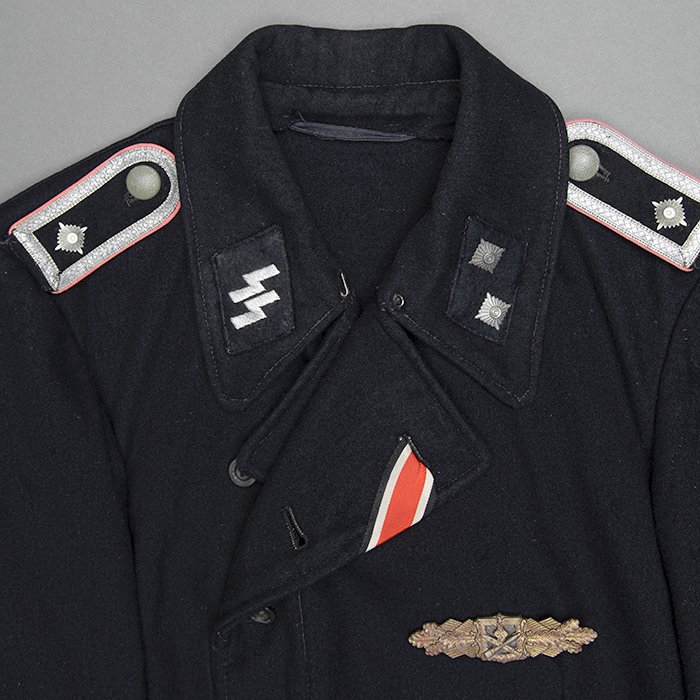 HT3 Partially restored mid war Waffen-SS contract black Panzer wrap for an SS-Obertscharführer in 2. SS-Panzerdivision Das Reich — image 3