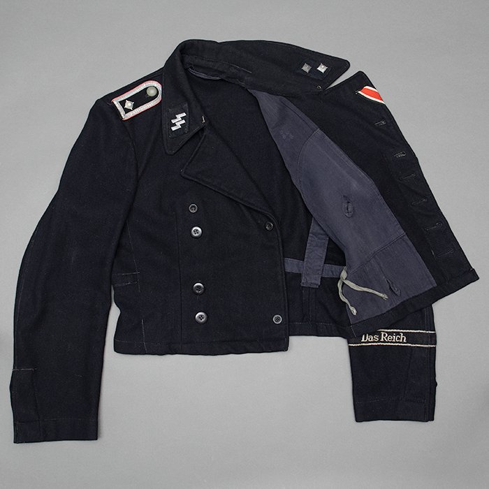 HT3 Partially restored mid war Waffen-SS contract black Panzer wrap for an SS-Obertscharführer in 2. SS-Panzerdivision Das Reich — image 32