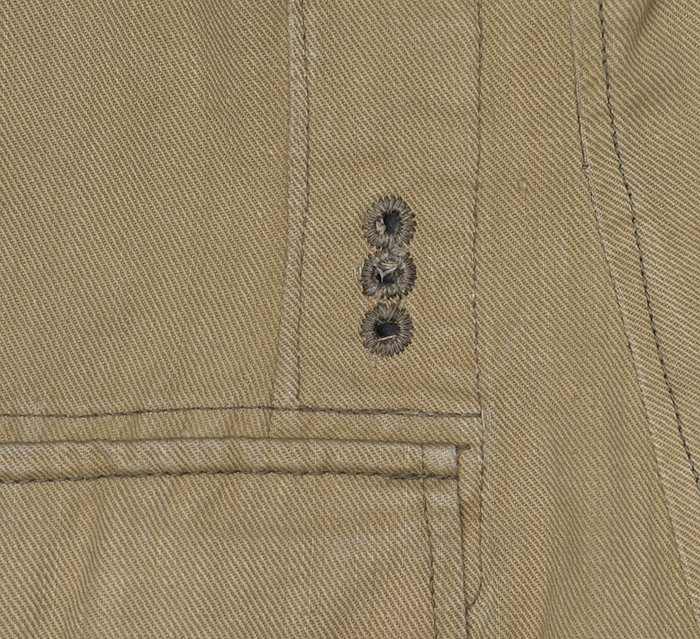 PR7 Service used Luftwaffe tropical service blouse for a Gefreiter of Flak — image 24