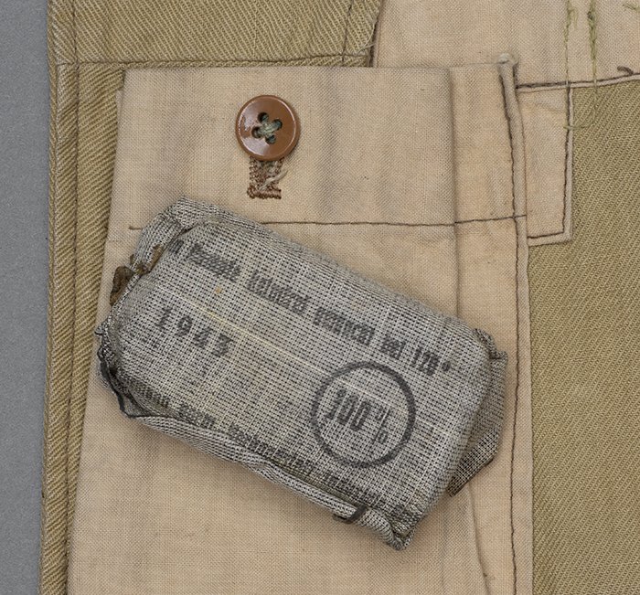 PR7 Service used Luftwaffe tropical service blouse for a Gefreiter of Flak — image 28