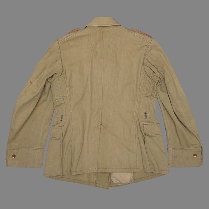 PR7 Service used Luftwaffe tropical service blouse for a Gefreiter of Flak — image 32