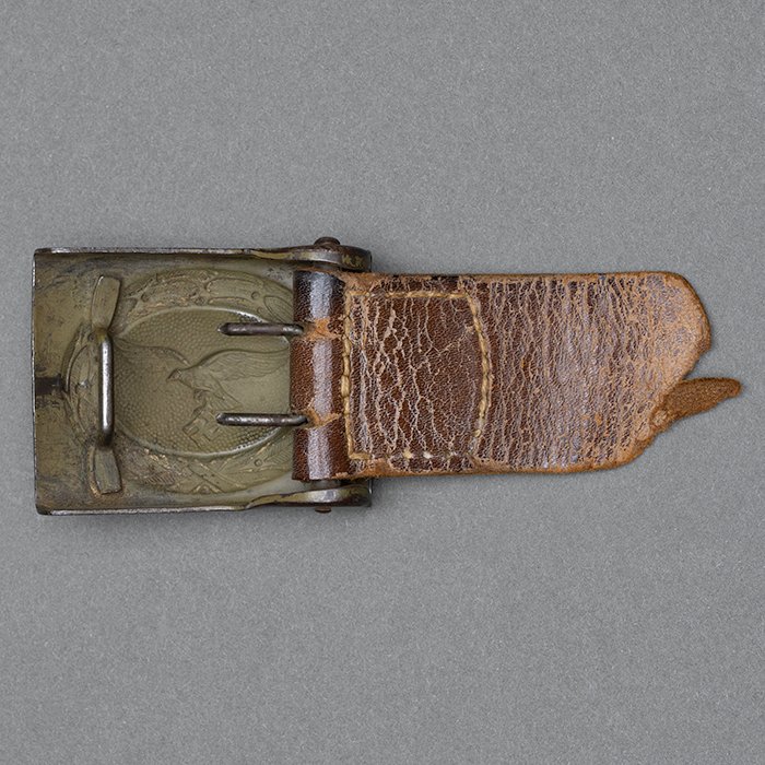 GR7 Luftwaffe EM tropical belt and buckle, N&H 1942 — image 9