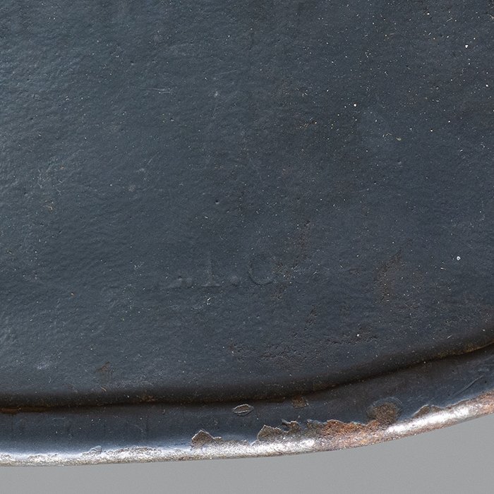 GR2 Luftwaffe M35 double decal helmet with early pattern eagle — image 21