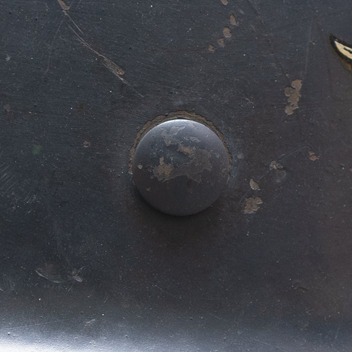 GR2 Luftwaffe M35 double decal helmet with early pattern eagle — image 6