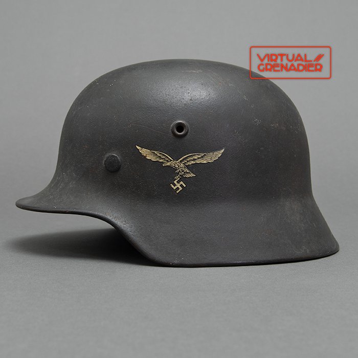 GR4 Nice Luftwaffe M40 single decal helmet — image 2
