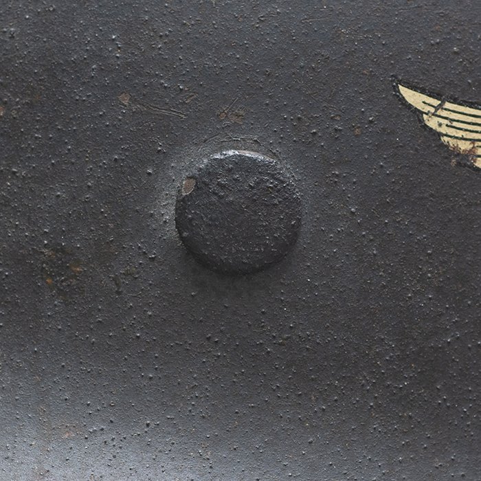 GR4 Nice Luftwaffe M40 single decal helmet — image 6