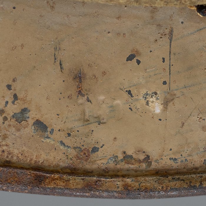 GR5 Heer M40 single decal tan sand camouflaged helmet — image 18