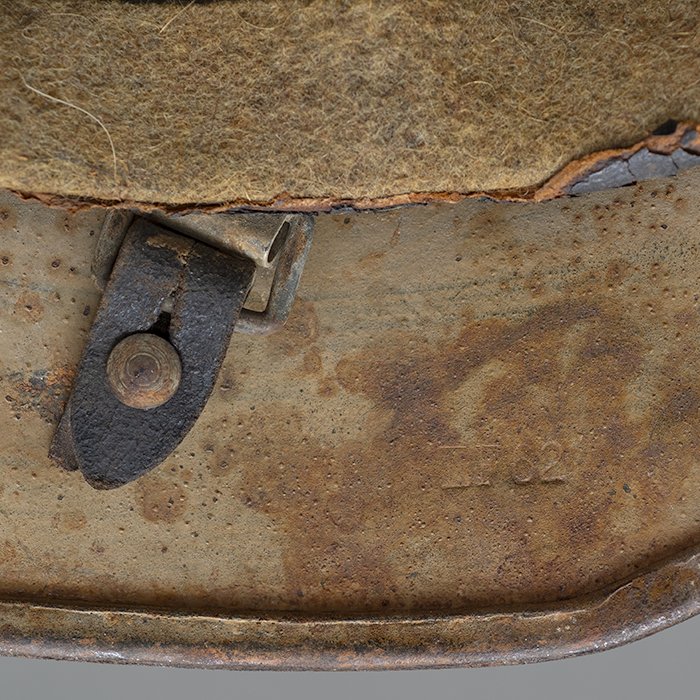 GR5 Heer M40 single decal tan sand camouflaged helmet — image 20