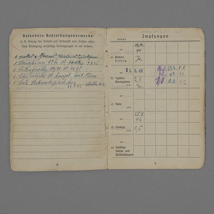 GR8 Soldbuch for a Luftwaffe Flak Obergefreiter — image 10