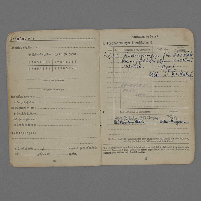 GR8 Soldbuch for a Luftwaffe Flak Obergefreiter — image 12