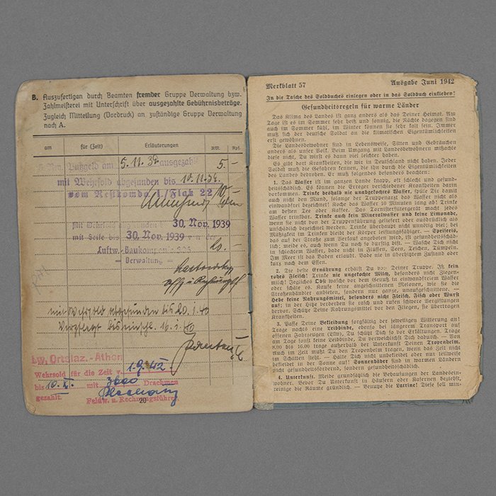 GR8 Soldbuch for a Luftwaffe Flak Obergefreiter — image 13