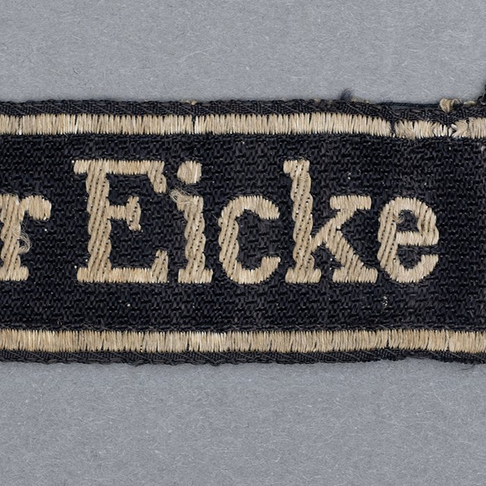 HT9 Ultra rare uniform removed 'officer' sleeve band for SS-Panzergrenadierregiment 6 Theodor Eicke — image 5