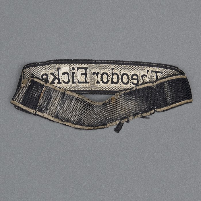 HT9 Ultra rare uniform removed 'officer' sleeve band for SS-Panzergrenadierregiment 6 Theodor Eicke — image 8