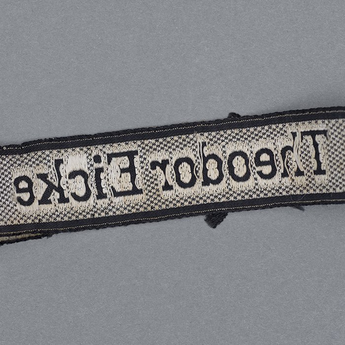 HT9 Ultra rare uniform removed 'officer' sleeve band for SS-Panzergrenadierregiment 6 Theodor Eicke — image 9