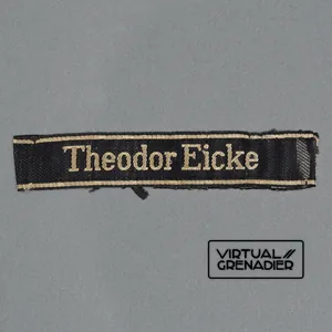 HT9 Ultra rare uniform removed 'officer' sleeve band for SS-Panzergrenadierregiment …