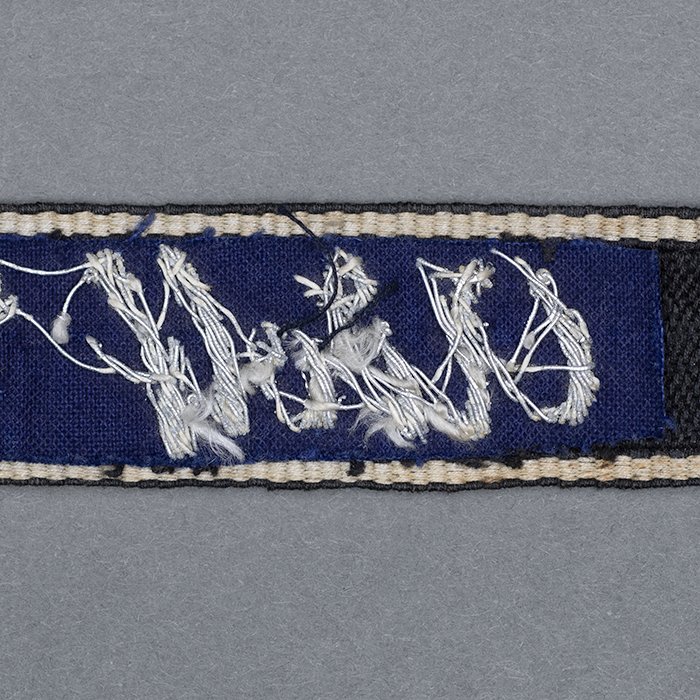 HT10 Extremely rare early to mid '30s hand embroidered wire SS Leibstandarte Adolf Hitler sleeve band — image 11