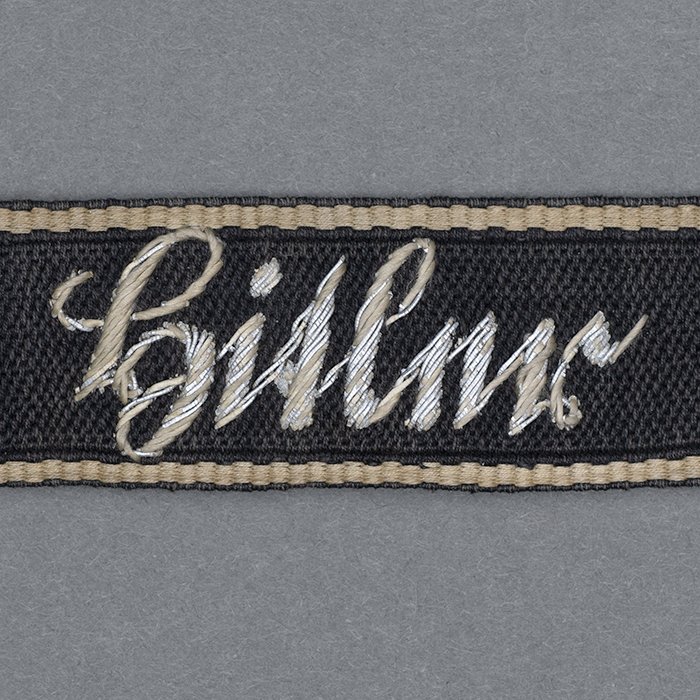 HT10 Extremely rare early to mid '30s hand embroidered wire SS Leibstandarte Adolf Hitler sleeve band — image 6