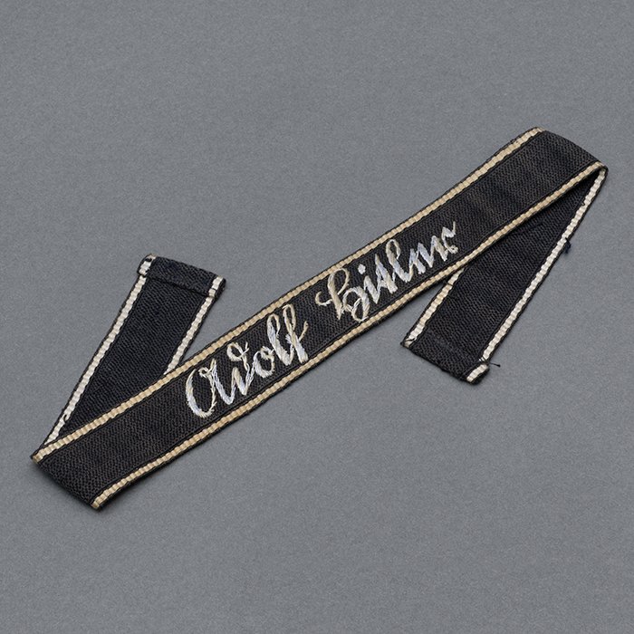 HT10 Extremely rare early to mid '30s hand embroidered wire SS Leibstandarte Adolf Hitler sleeve band — image 7