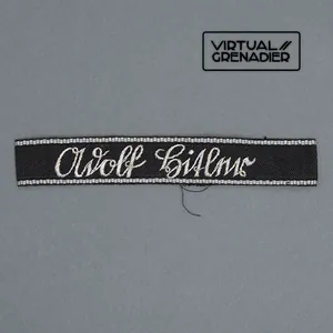 HT11 Splendid pre war uniform removed hand embroidered wire SS …