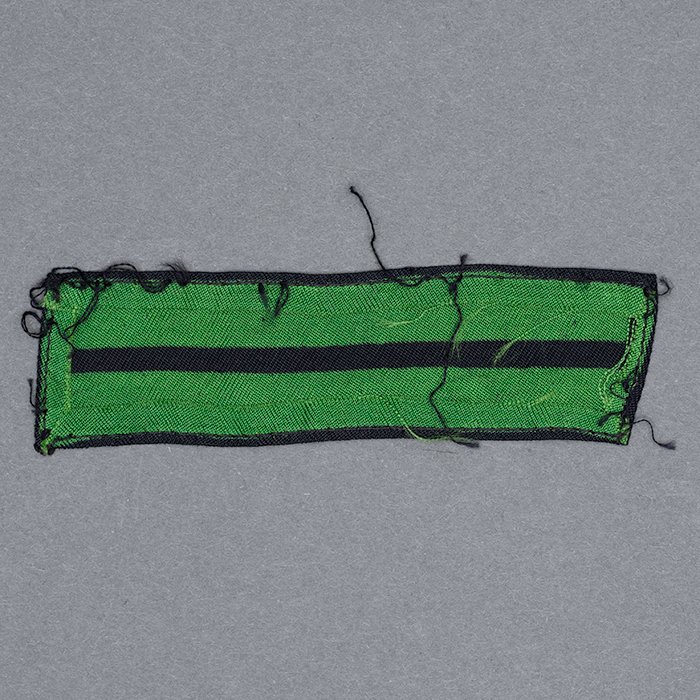 HT25 Uniform removed Heer/Waffen-SS NCO sleeve rank insignia bar — image 4