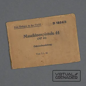 LA14 Original instruction manual for the Maschinenpistole 44