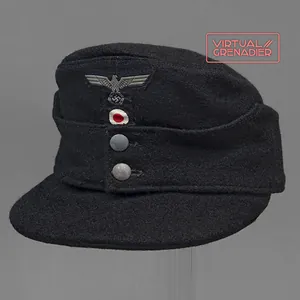 LA7 Excellent Heer EM black Panzer M43 cap