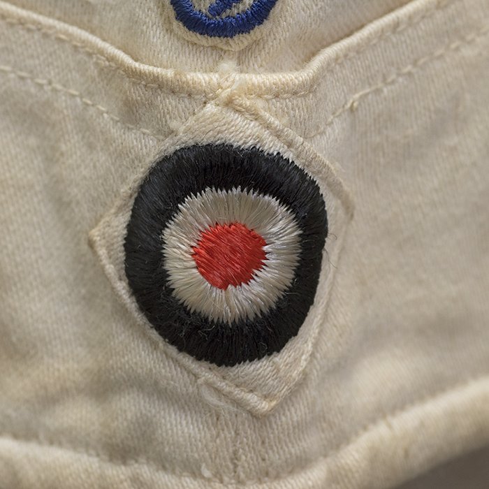 JS8 French made white Kriegsmarine EM overseas cap — image 7